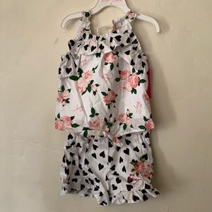 Betsey Johnson girl 2pc set